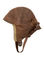 WW2 Canadian RCAF Type B Leather Flying Helmet Training