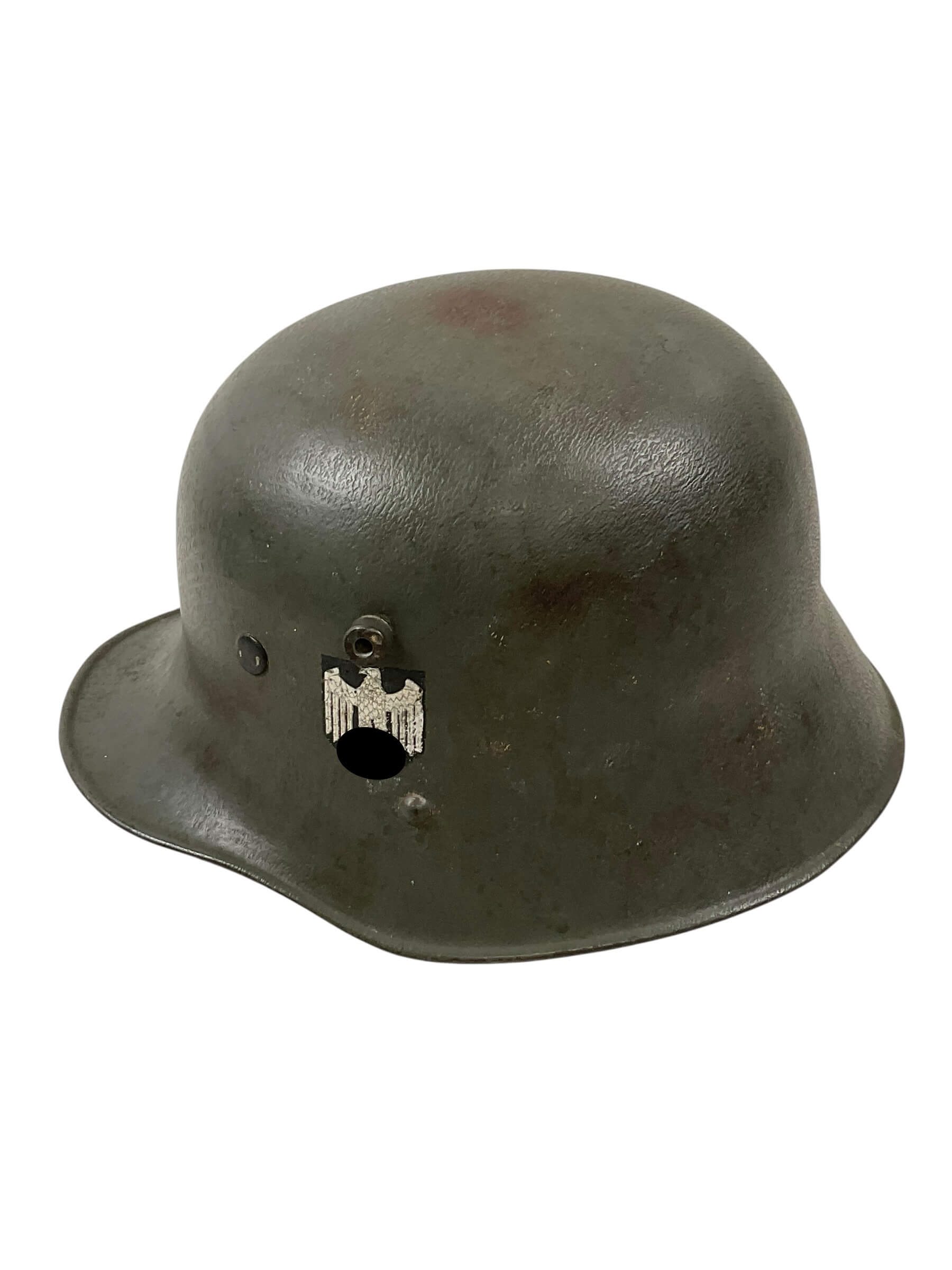 WW2 German Army Transitional Steel Helmet With Liner WW2 German Army Transitional Steel Helmet With Liner