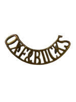 WW1 British BEF Oxfordshire and Buckinghamshire Light Infantry Shoulder Title Insignia Single