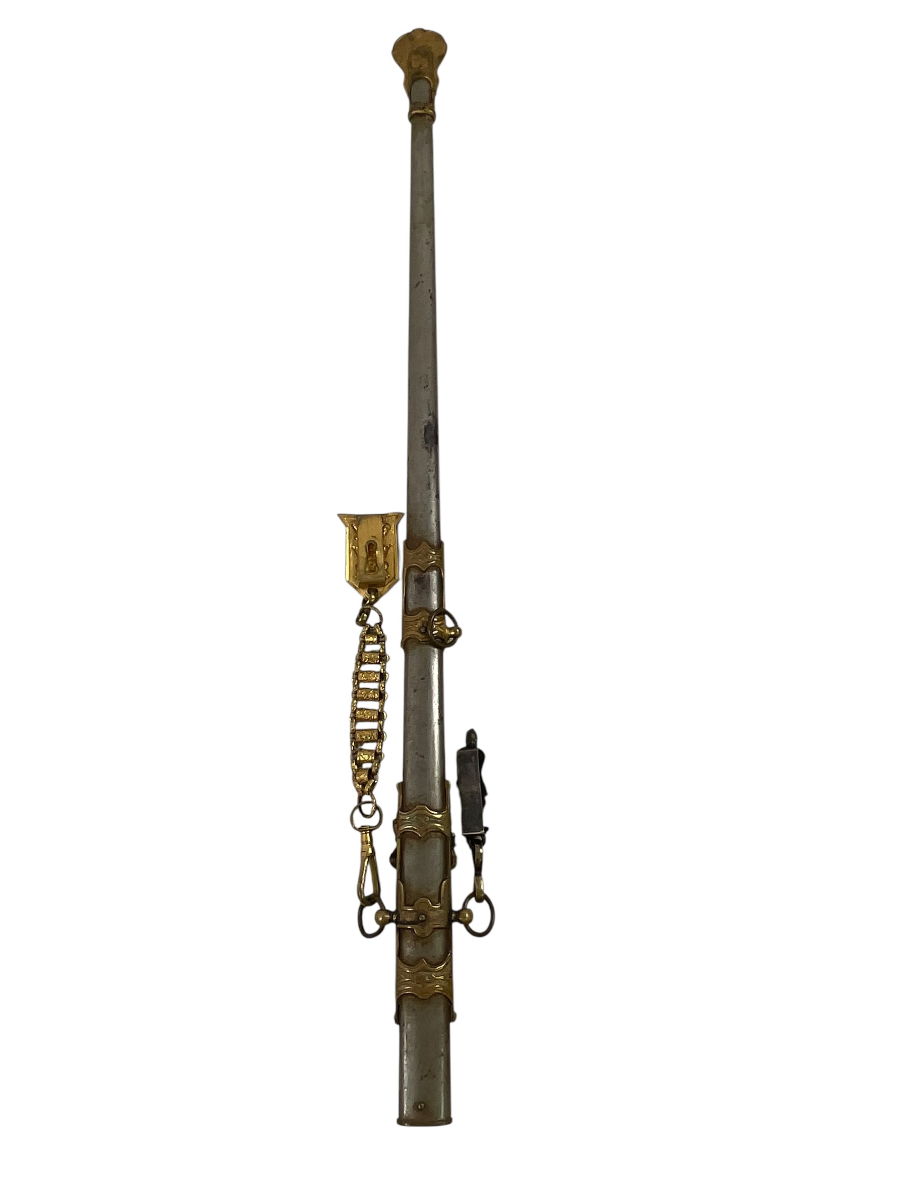 US Masonic Ancient Order of United Workmen Sword With Scabbard US Masonic Ancient Order of United Workmen Sword With Scabbard