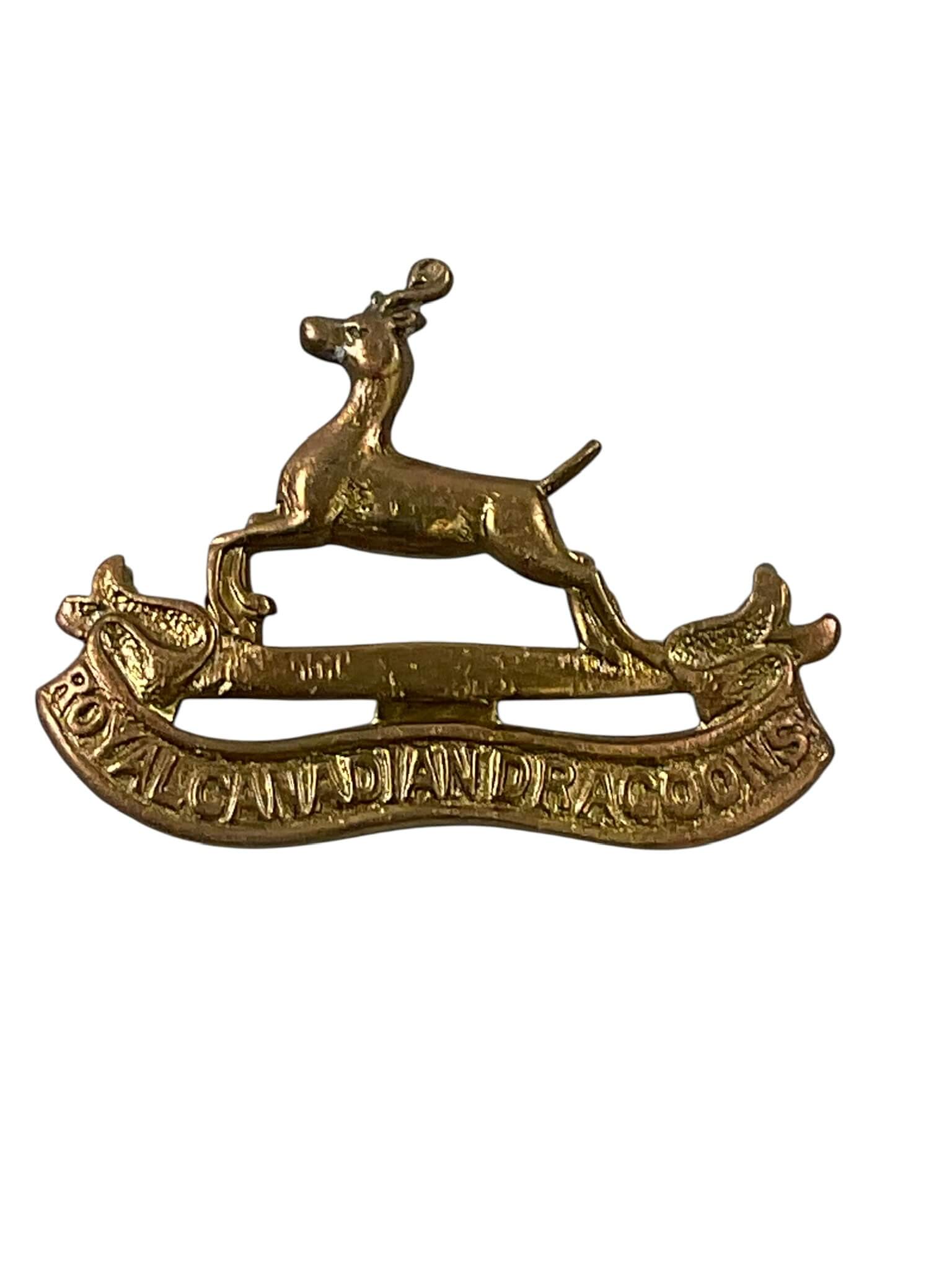 WW1 Canadian CEF RCD Cap Badge Marked Birks WW1 Canadian CEF RCD Cap Badge Marked Birks