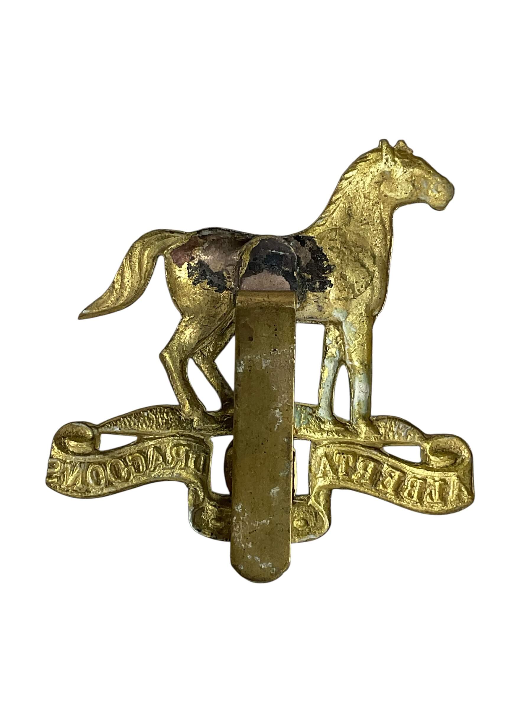 WW2 Canadian 19th Alberta Dragoons Cap Badge WW2 Canadian 19th Alberta Dragoons Cap Badge