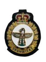 Canadian Forces Military Police Officer's Peak Cap Hat Badge
