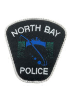 Canadian North Bay Ontario Woven Police Patch Canadian North Bay Ontario Woven Police Patch