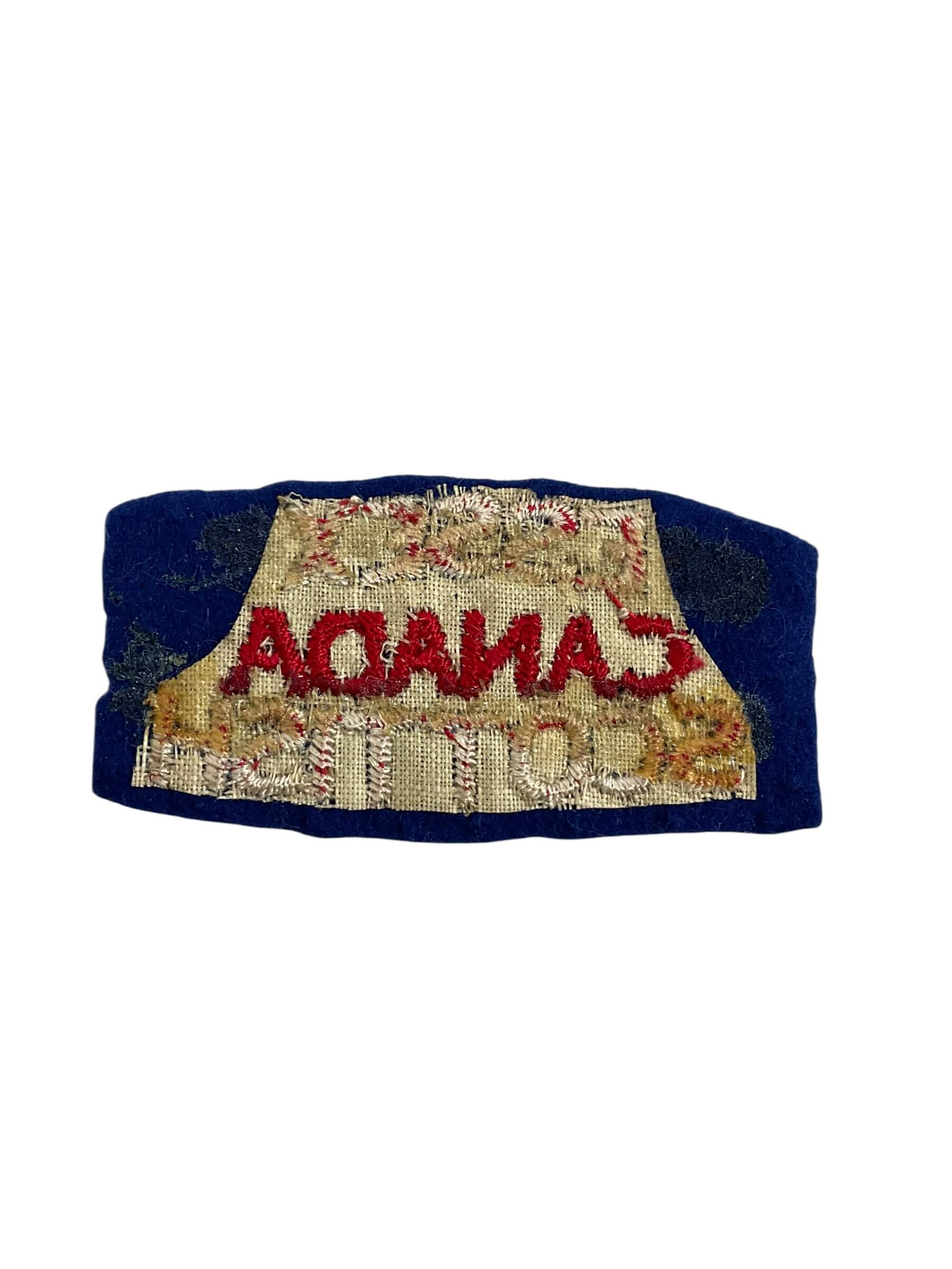WW2 Canadian Essex Scottish Canada Shoulder Title Insignia Single (1) WW2 Canadian Essex Scottish Canada Shoulder Title Insignia Single (1)