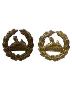 WW2 British Gloucestershire Regiment Collars Insignia Pair