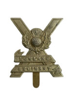 WW2 British Lowland Regiment Cap Badge
