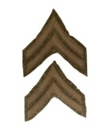 WW1 US AEF Corporal Rank Insignia Pair