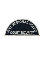 Canadian Peel Regional Police Ontario Court Security Patch Canadian Peel Regional Police Ontario Court Security Patch