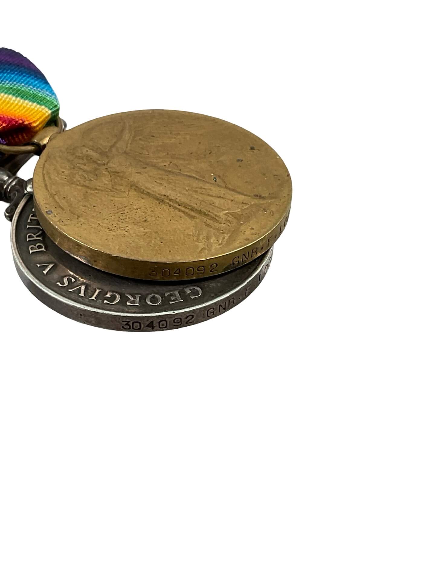WW1 Canadian CEF Medal Group Pair CFA Full Size Named Logue WW1 Canadian CEF Medal Group Pair CFA Full Size Named Logue