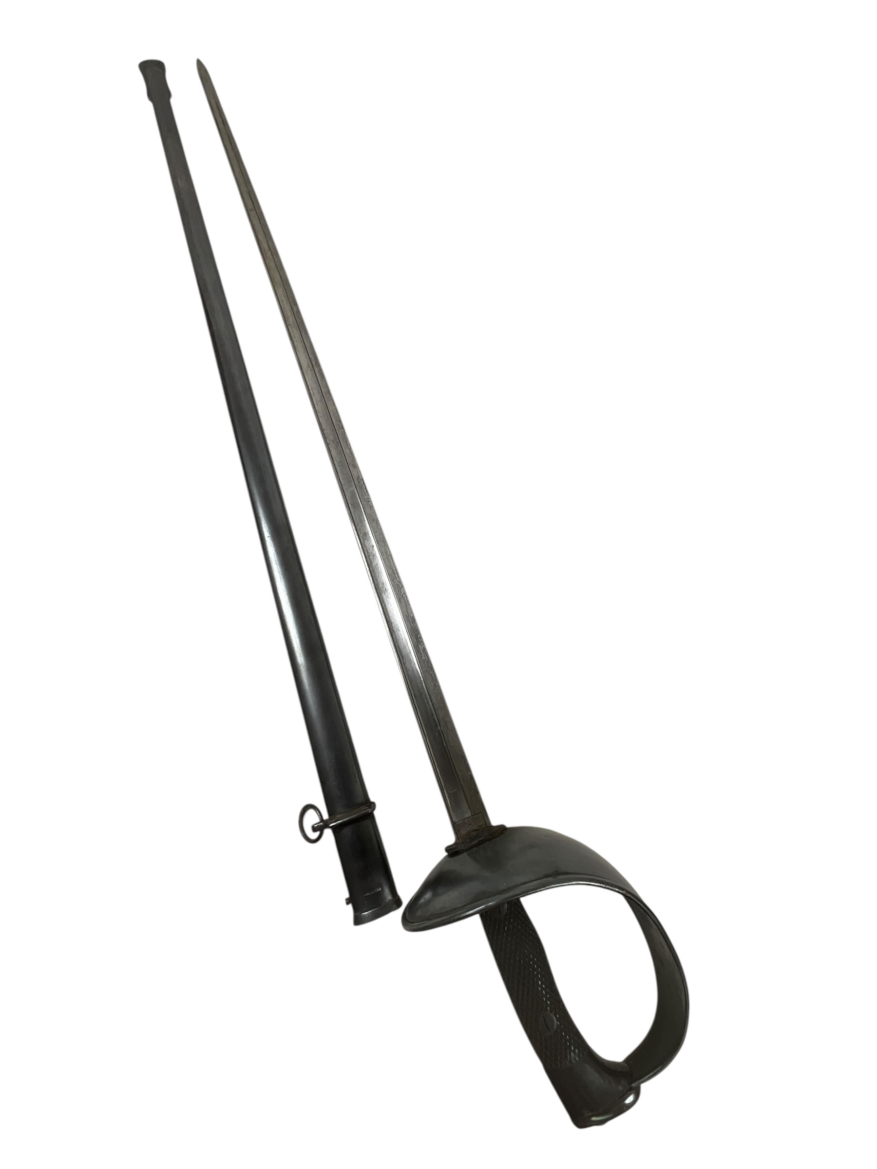 Spanish Artillery 1907 Model Sword With Scabbard Spanish Artillery 1907 Model Sword With Scabbard