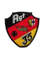 German Army Aviation Regiment 35 Helicopter Patch German Army Aviation Regiment 35 Helicopter Patch