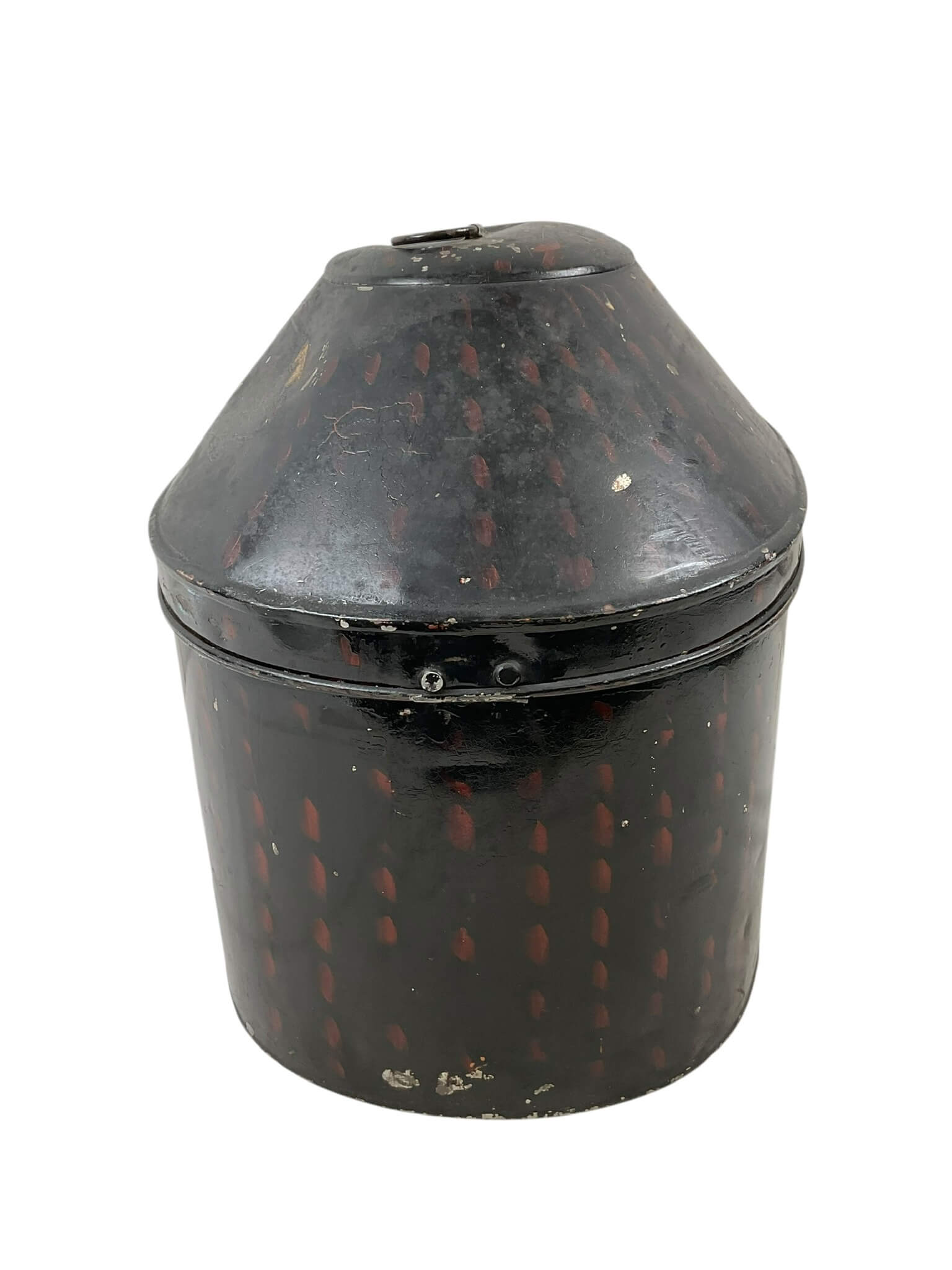 WW2 Canadian RCAF Japaned Pith Helmet Tin Named AVM G.E. Brookes WW2 Canadian RCAF Japaned Pith Helmet Tin Named AVM G.E. Brookes