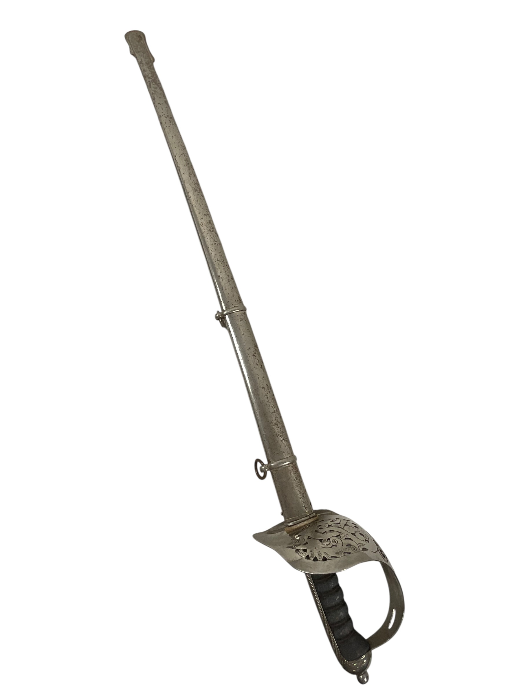 WW1 Canadian CEF Pattern 1897 Infantry Officer's Sword With Scabbard Distributor Scully WW1 Canadian CEF Pattern 1897 Infantry Officer's Sword With Scabbard Distributor Scully