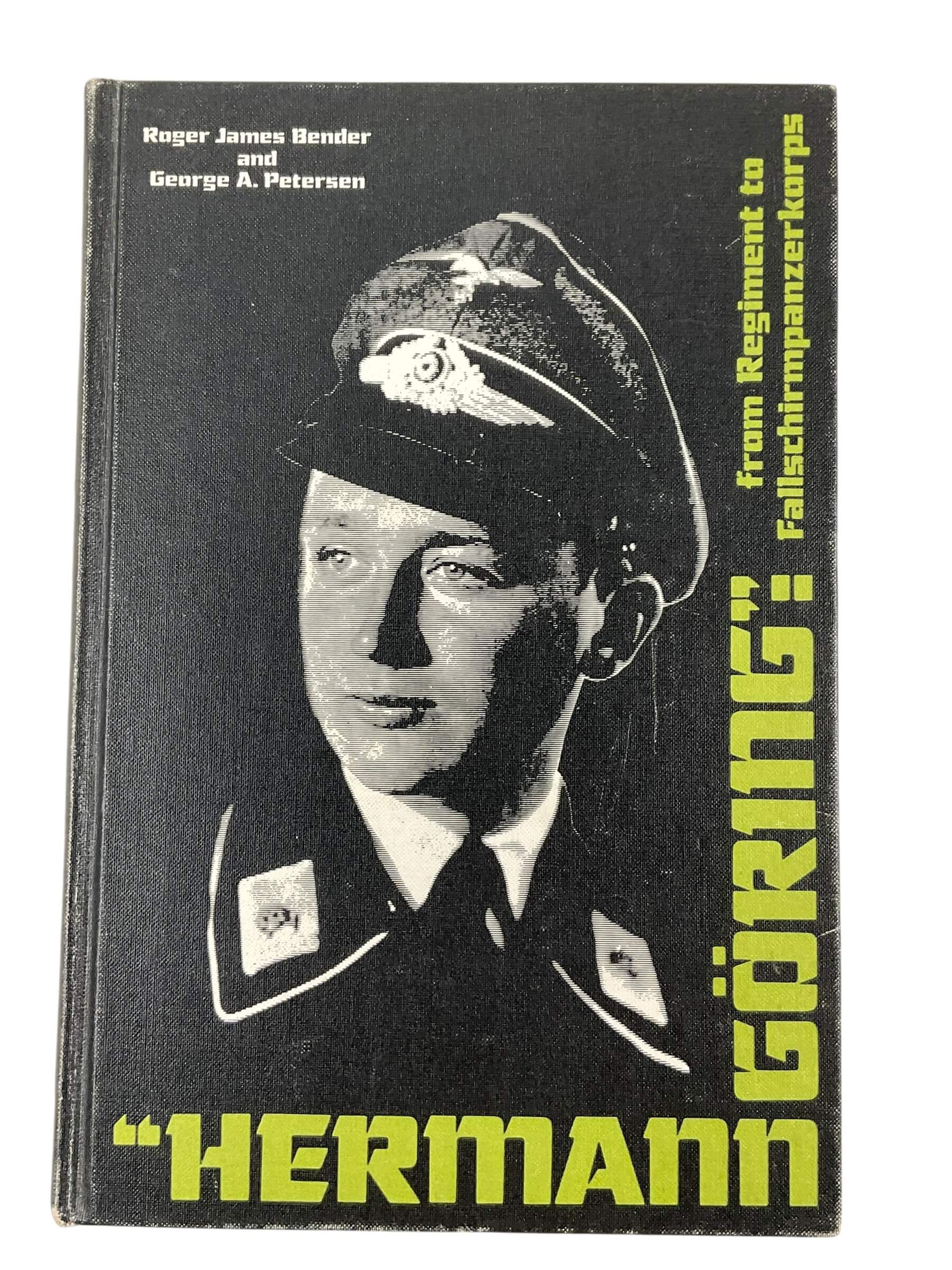 WW2 German Hermann Goring From Regiment to Fallschirmpanzerkorps Used Hardcover Reference Book WW2 German Hermann Goring From Regiment to Fallschirmpanzerkorps Used Hardcover Reference Book
