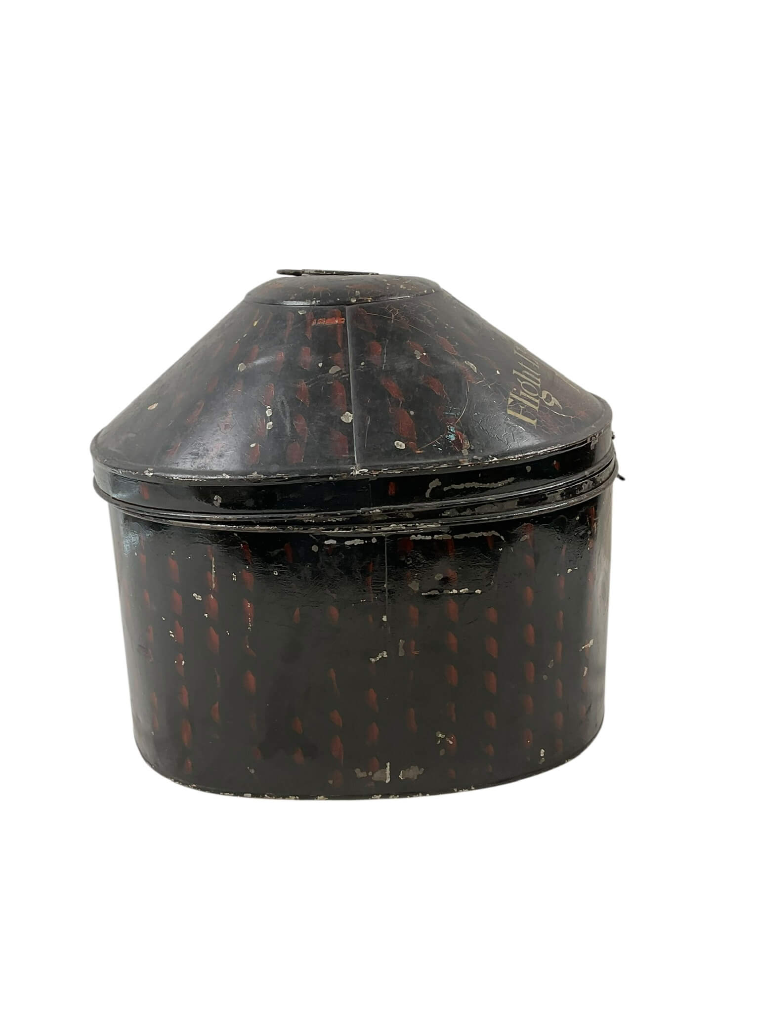 WW2 Canadian RCAF Japaned Pith Helmet Tin Named AVM G.E. Brookes WW2 Canadian RCAF Japaned Pith Helmet Tin Named AVM G.E. Brookes