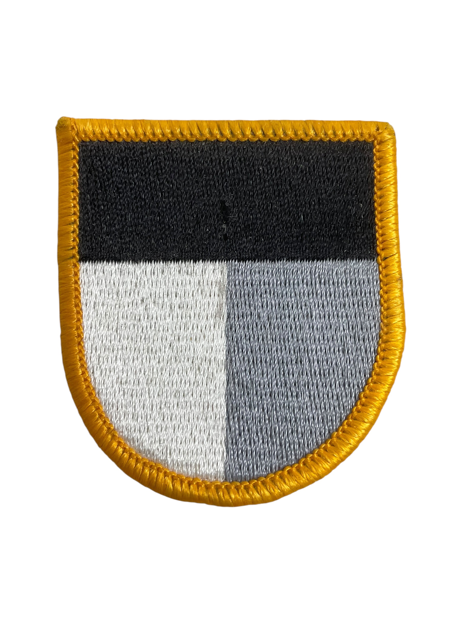 US Army JFK Special Warfare Center Beret Flash US Army JFK Special Warfare Center Beret Flash