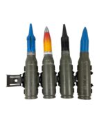 Canadian Forces 25mm LAV Rounds With 3D Printed Heads X 4 INERT