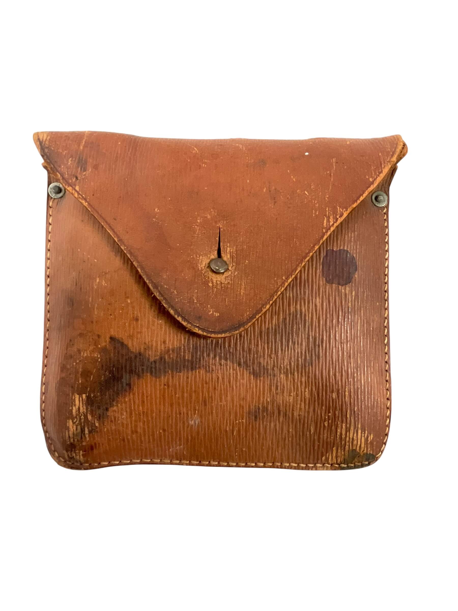 WW2 British Collapsible Saw Dated 1944 In 1943 Dated Pouch WW2 British Collapsible Saw Dated 1944 In 1943 Dated Pouch