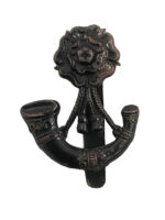 WW1 British BEF 6th Battalion Liverpool The King's Regiment Cap Badge WW1 British BEF 6th Battalion Liverpool The King's Regiment Cap Badge