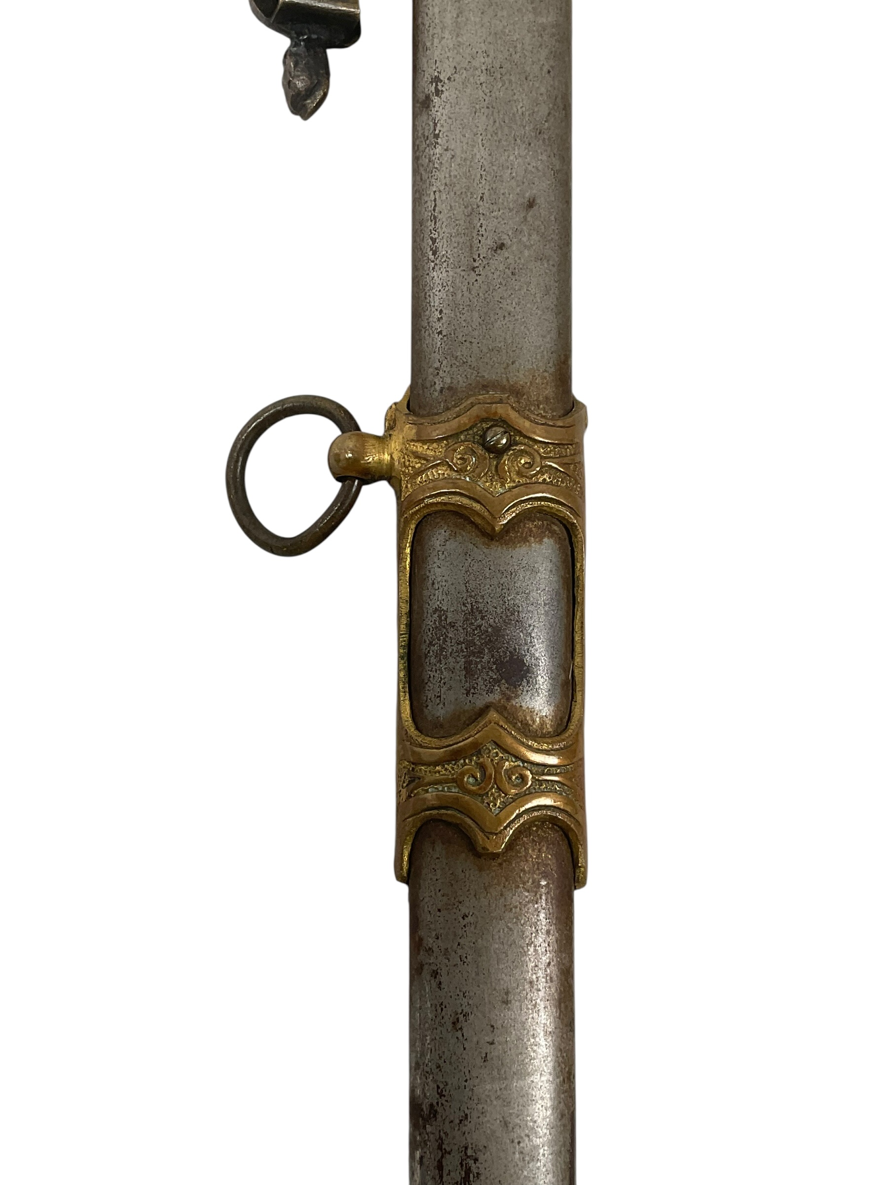 US Masonic Ancient Order of United Workmen Sword With Scabbard US Masonic Ancient Order of United Workmen Sword With Scabbard