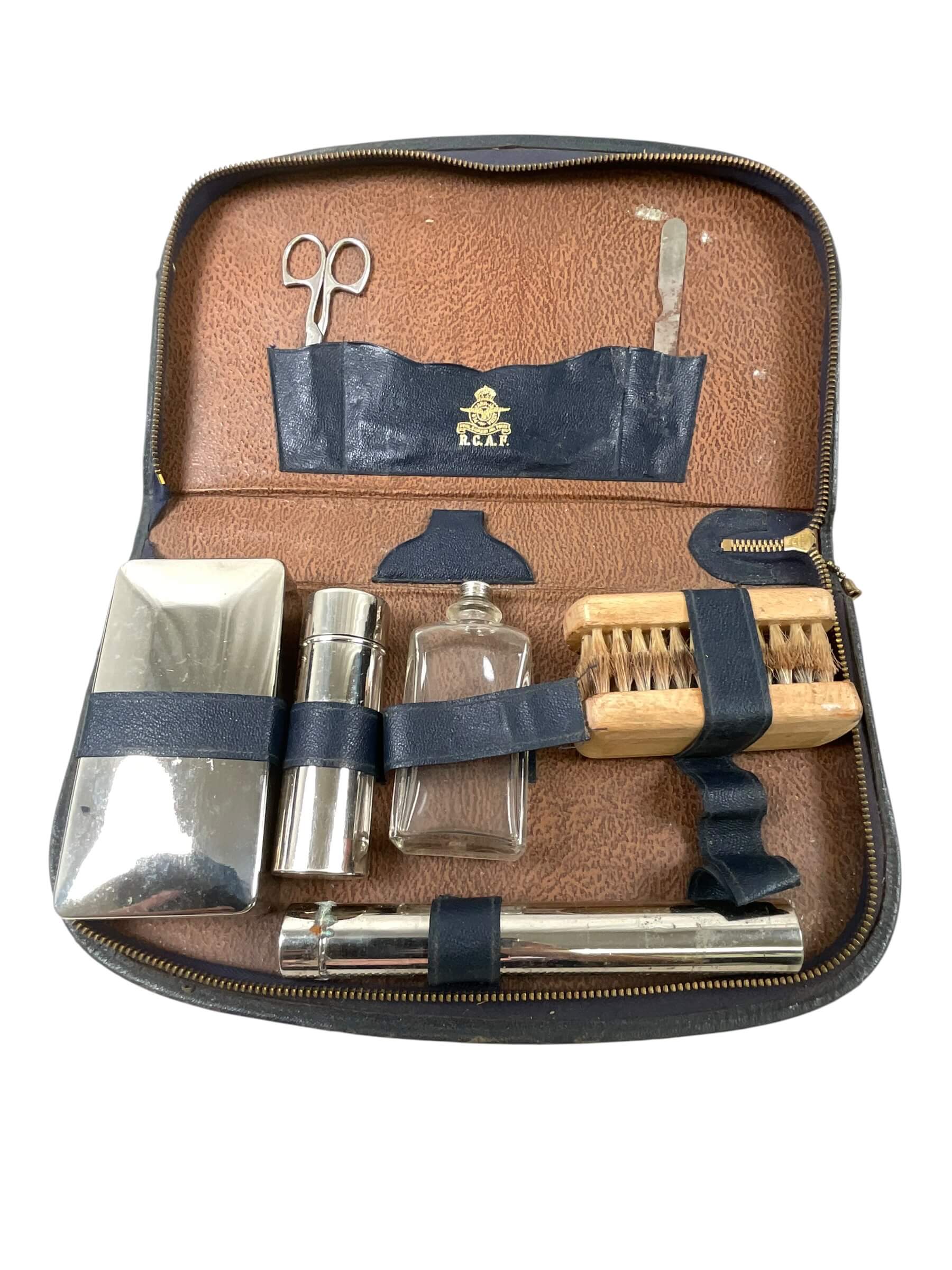 WW2 Canadian RCAF No 1 AOS Officer's Personal Kit Named WW2 Canadian RCAF No 1 AOS Officer's Personal Kit Named