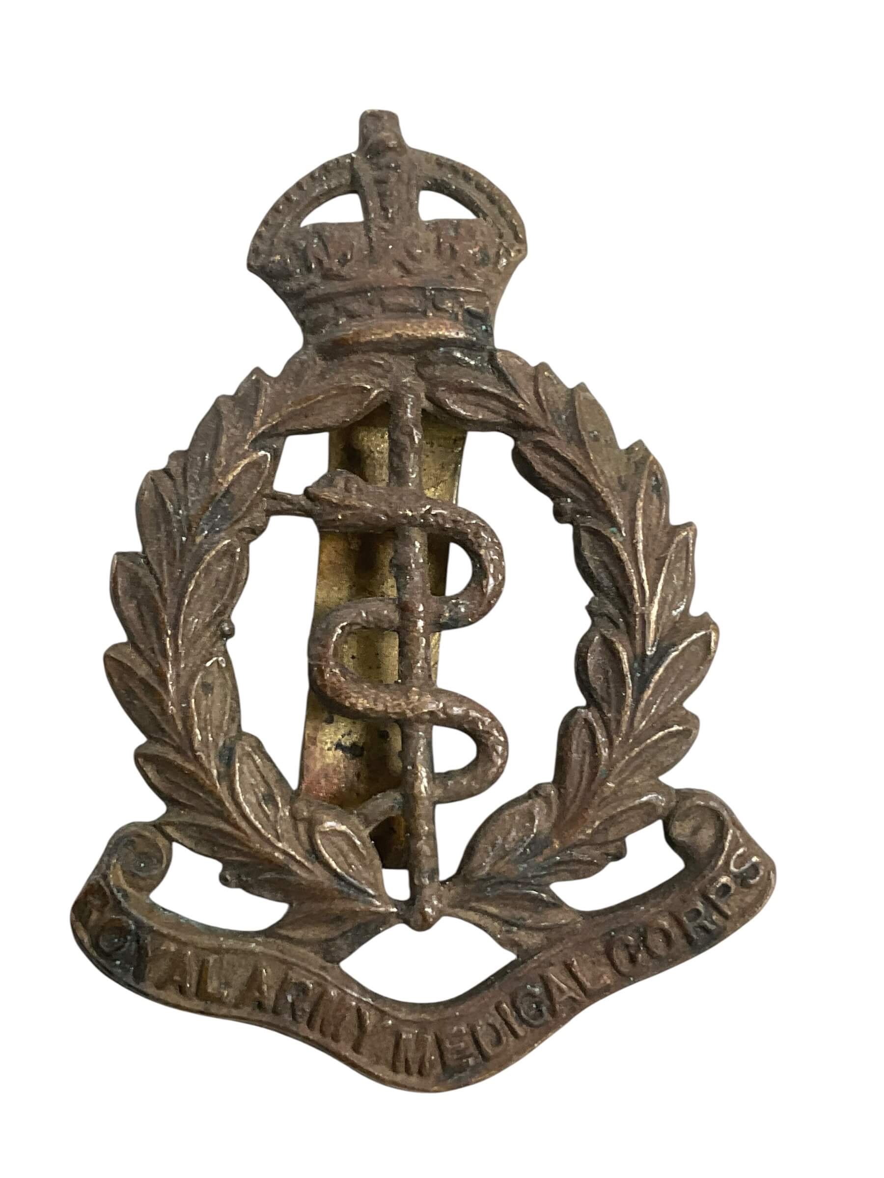 WW2 British Royal Army Medical Corps RAMC Cap Badge WW2 British Royal Army Medical Corps RAMC Cap Badge