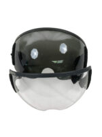 Canadian Forces RCAF Gentex 190A Fighter Pilot Helmet Flip-Up Visor With Cover Clear Tinted Canadian Forces RCAF Gentex 190A Fighter Pilot Helmet Flip-Up Visor With Cover Clear Tinted