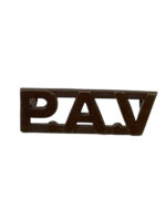 WW2 Canadian Prince Albert Volunteers PAV Shoulder Title Insignia Single