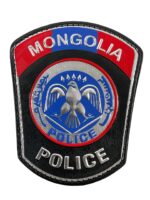 Mongolia Police Patch Mongolia Police Patch