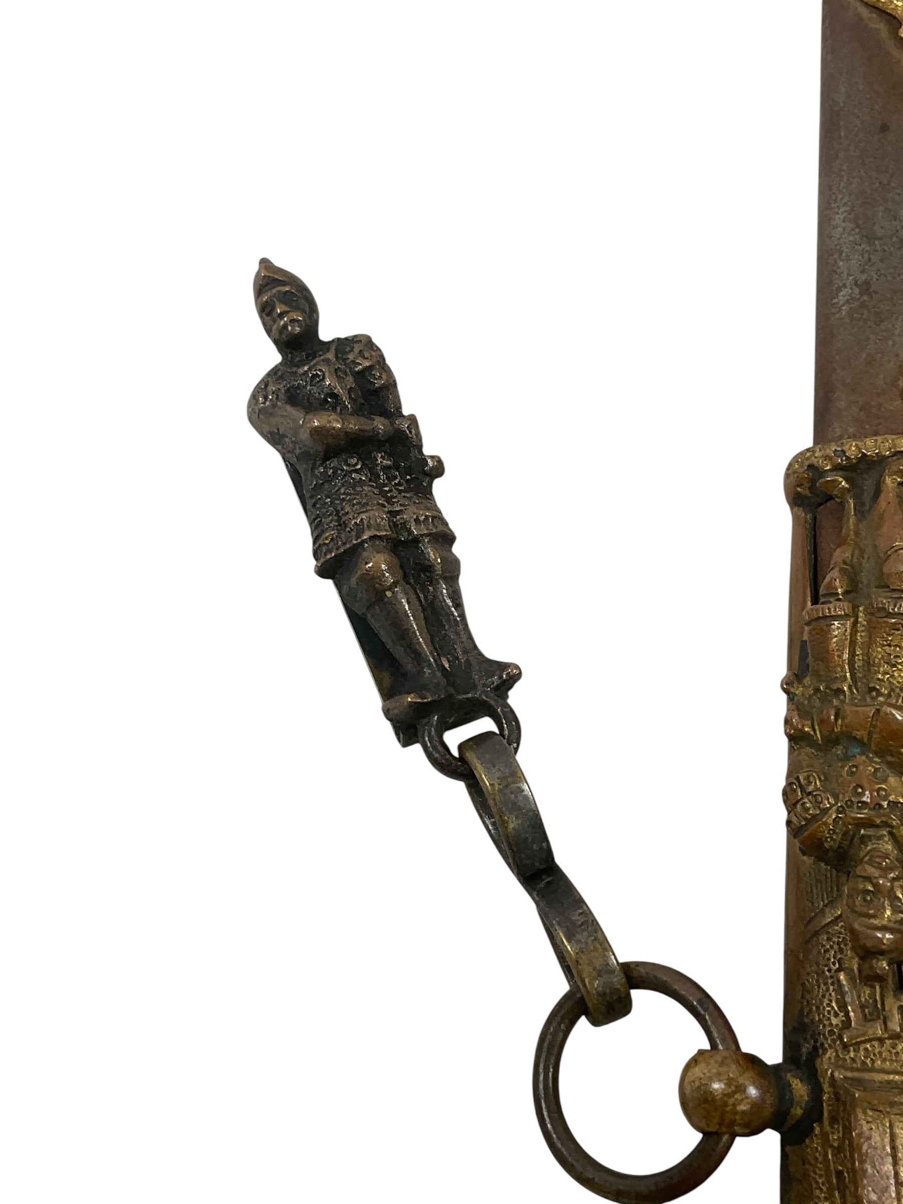 US Masonic Ancient Order of United Workmen Sword With Scabbard US Masonic Ancient Order of United Workmen Sword With Scabbard