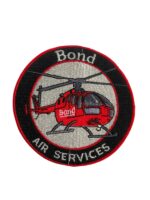 United Kingdom Bond Air Services Helicopter Patch United Kingdom Bond Air Services Helicopter Patch