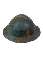 WW1 Canadian CEF 4th Division Motor Transport Camouflage Helmet