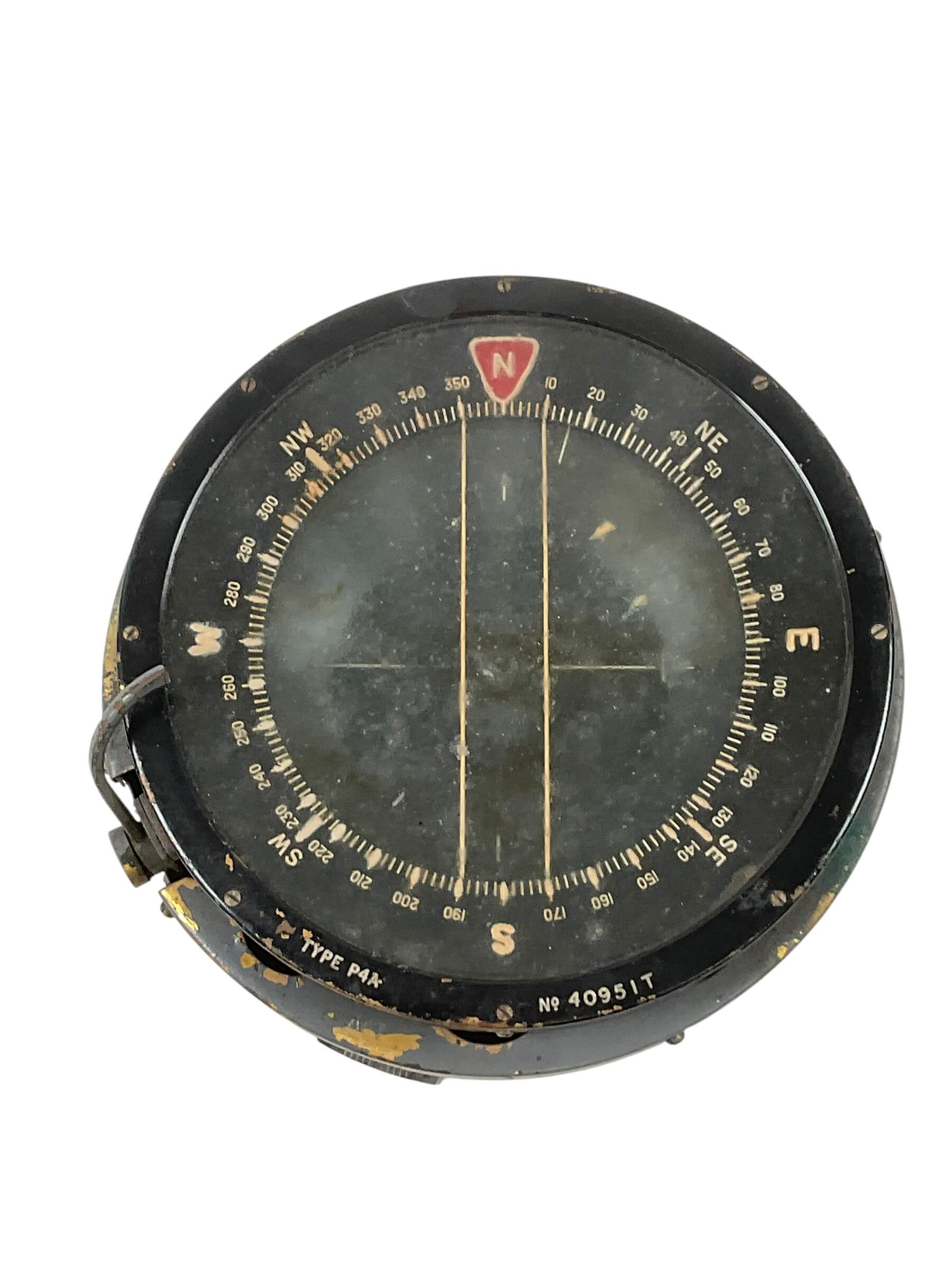 WW2 British RAF P4A Compass In Box Air Ministry Marked WW2 British RAF P4A Compass In Box Air Ministry Marked