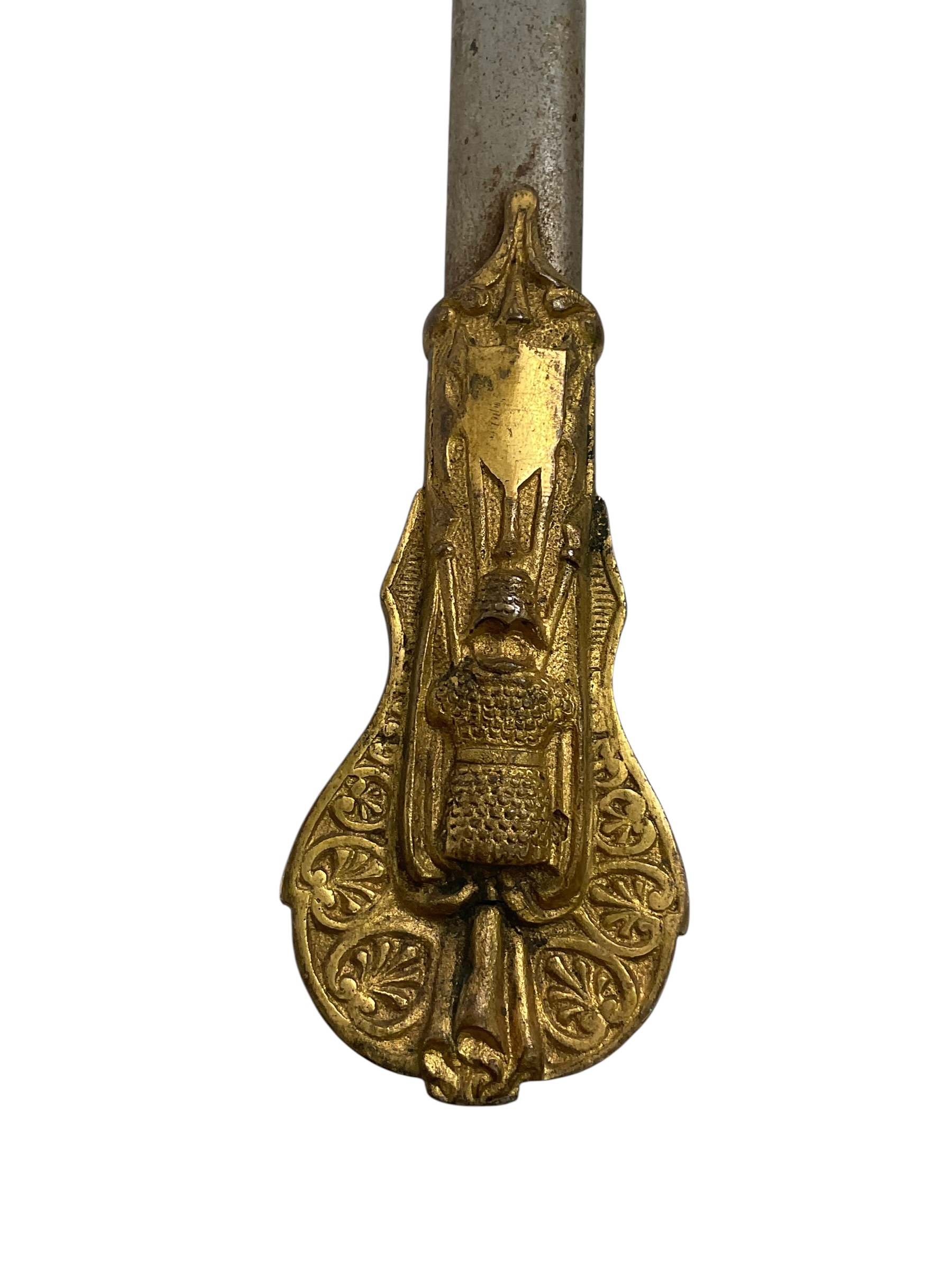 US Masonic Ancient Order of United Workmen Sword With Scabbard US Masonic Ancient Order of United Workmen Sword With Scabbard