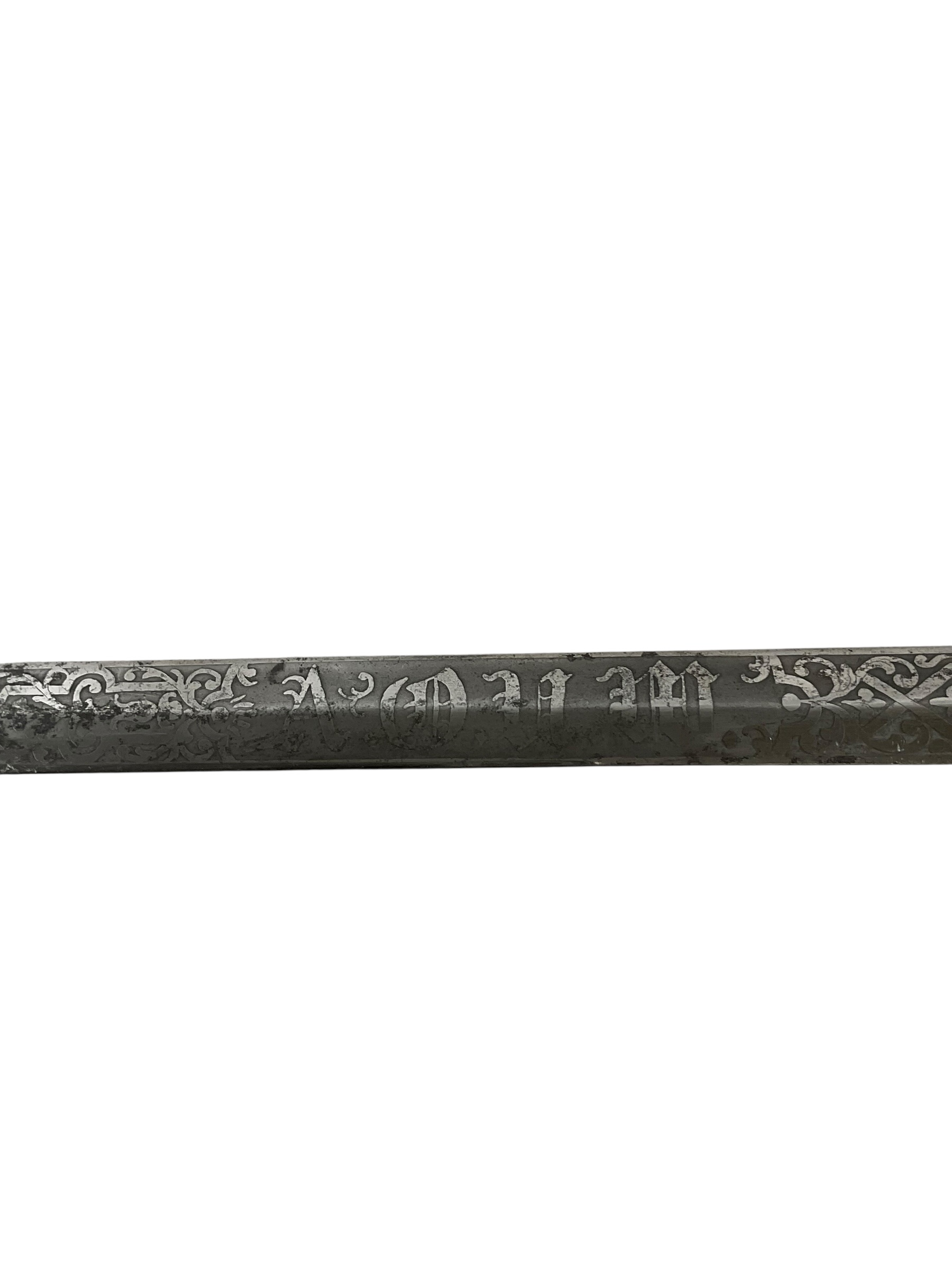 US Masonic Ancient Order of United Workmen Sword With Scabbard US Masonic Ancient Order of United Workmen Sword With Scabbard