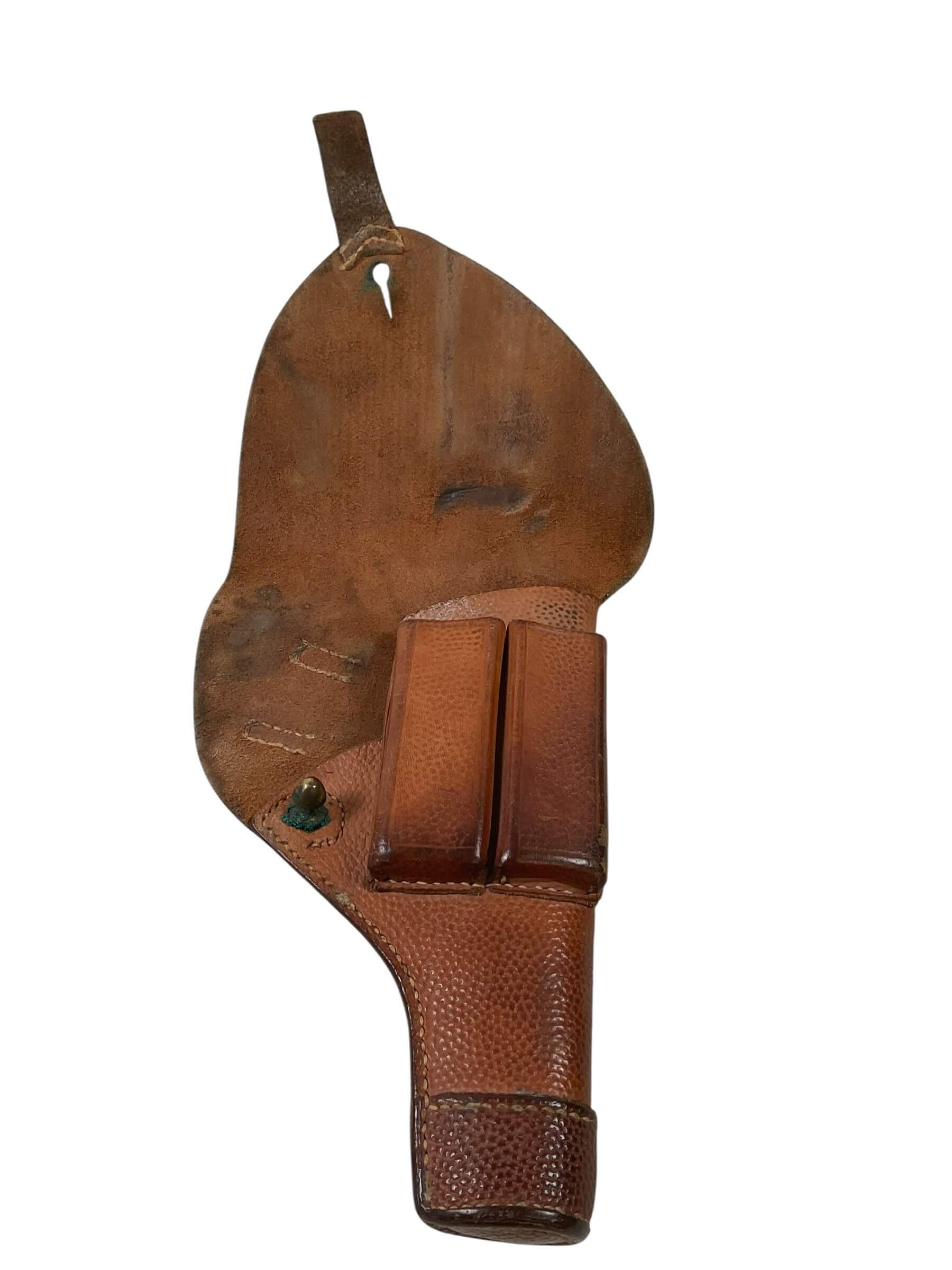 WW2 Swiss Leather Holster Dated 1939 WW2 Swiss Leather Holster Dated 1939