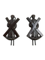 WW2 British Black Watch Officer's Bronze OSD Collars Insignia Pair WW2 British Black Watch Officer's Bronze OSD Collars Insignia Pair