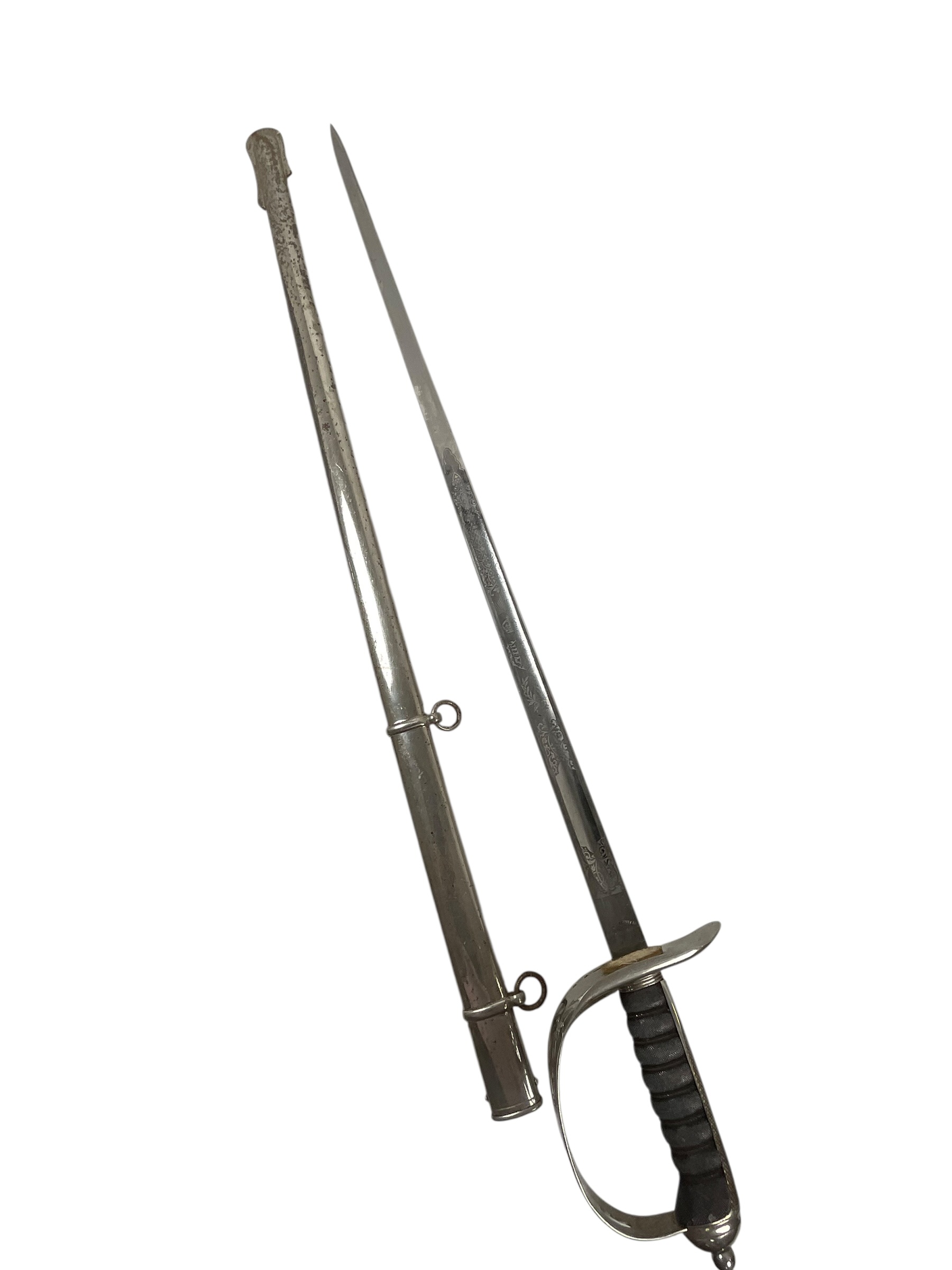 WW1 Canadian CEF Pattern 1897 Infantry Officer's Sword With Scabbard Distributor Scully WW1 Canadian CEF Pattern 1897 Infantry Officer's Sword With Scabbard Distributor Scully