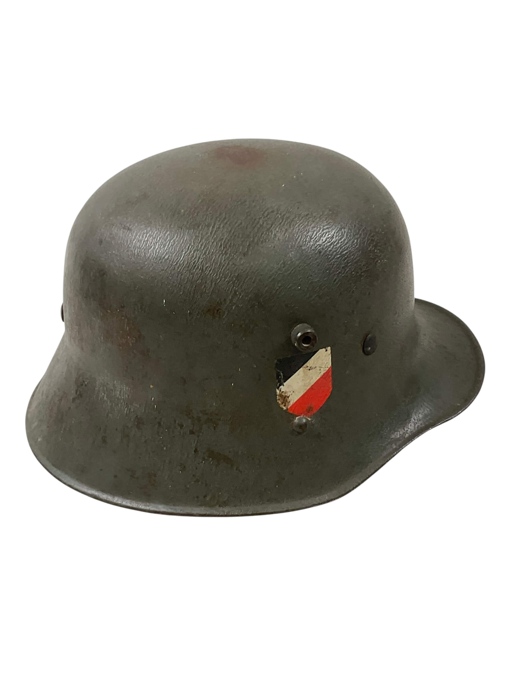 WW2 German Army Transitional Steel Helmet With Liner WW2 German Army Transitional Steel Helmet With Liner