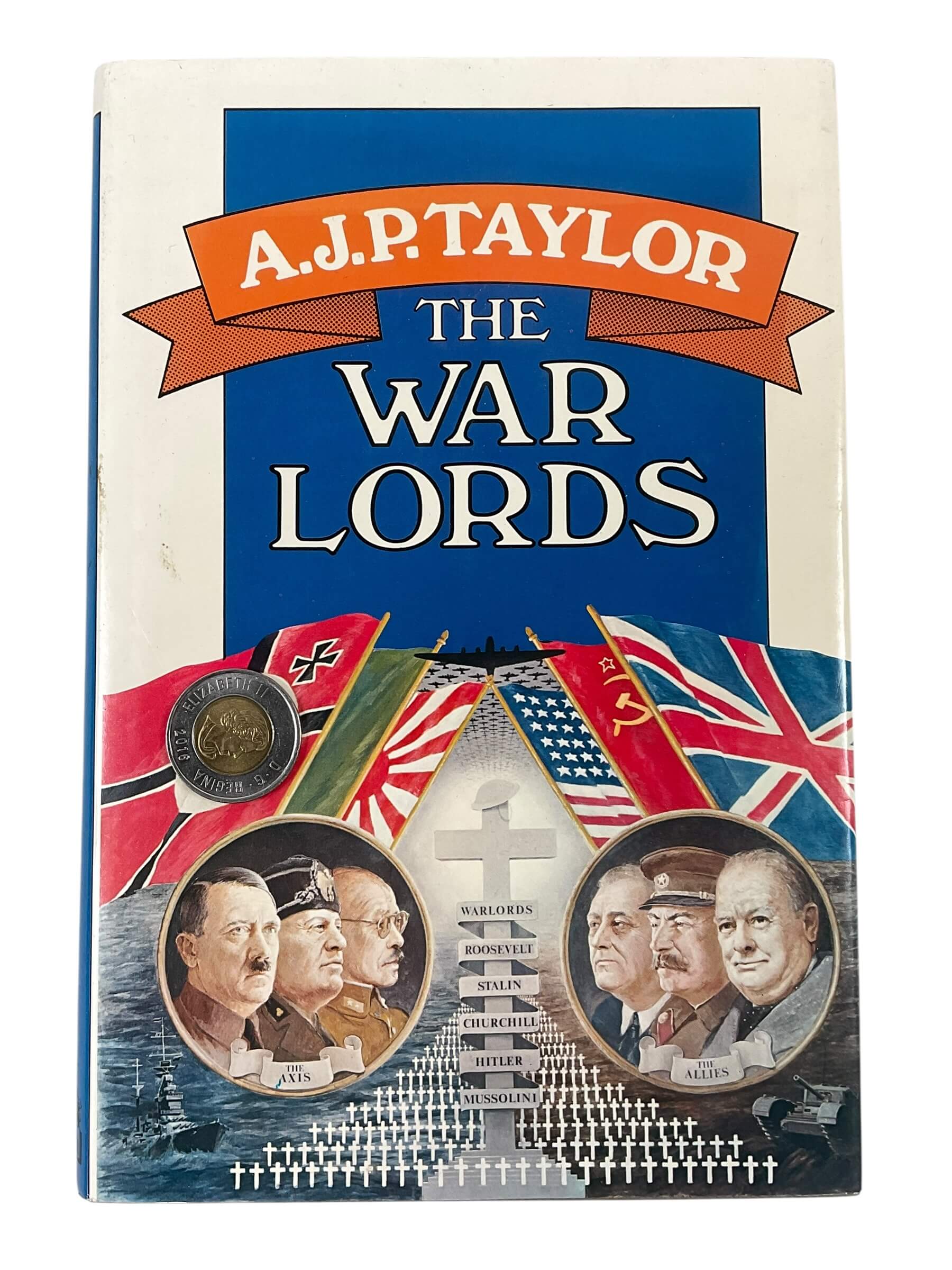 WW2 US British German The War Lords A.J.P. Taylor Used Hardcover Reference Book WW2 US British German The War Lords A.J.P. Taylor Used Hardcover Reference Book