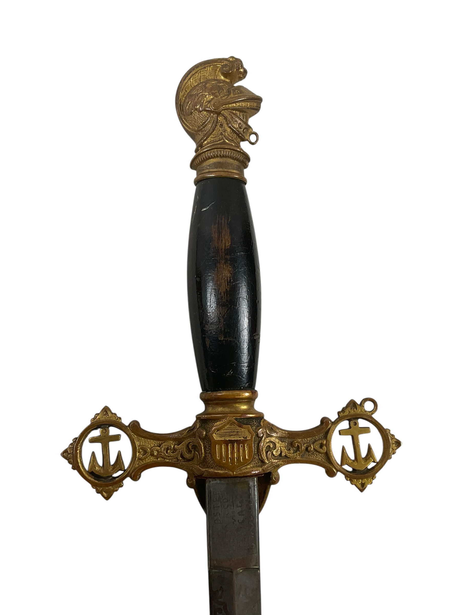 US Masonic Ancient Order of United Workmen Sword With Scabbard US Masonic Ancient Order of United Workmen Sword With Scabbard