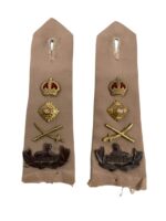 WW1 British BEF Full General Gloucestershire Regiment Officer’s Shoulder Boards Insignia Pair (2)