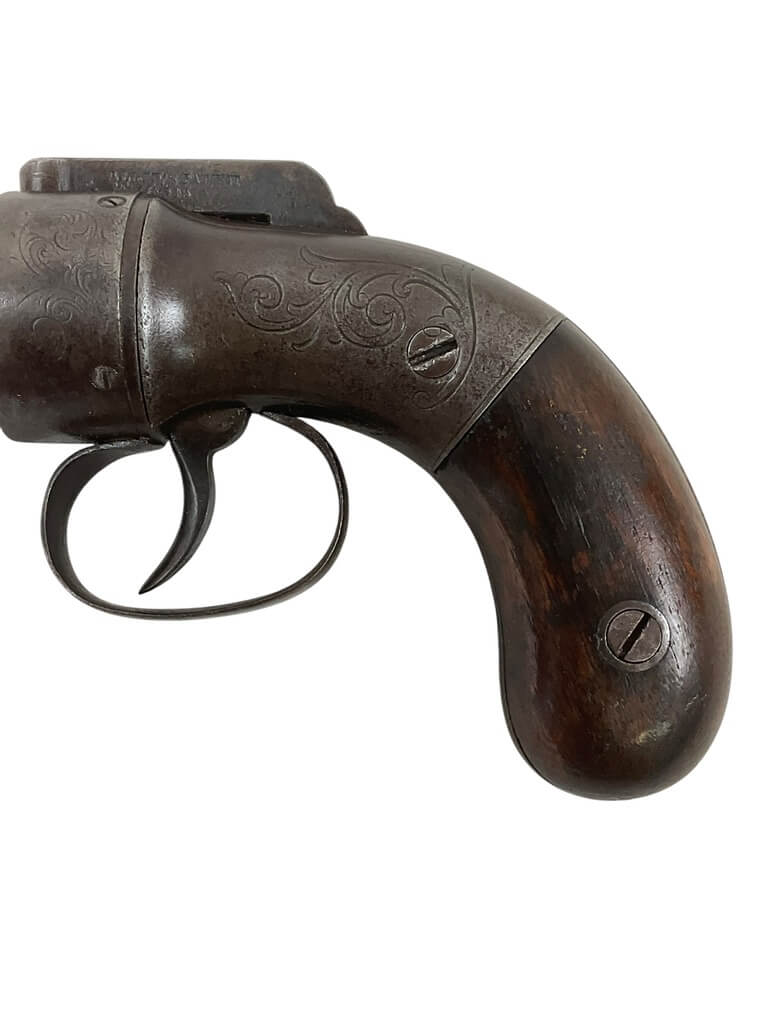 Allen and Thurber 6 Shot Cap and Ball .31 Caliber Pepperbox Pistol ANTIQUE NO PERMIT REQUIRED Allen and Thurber 6 Shot Cap and Ball .31 Caliber Pepperbox Pistol ANTIQUE NO PERMIT REQUIRED