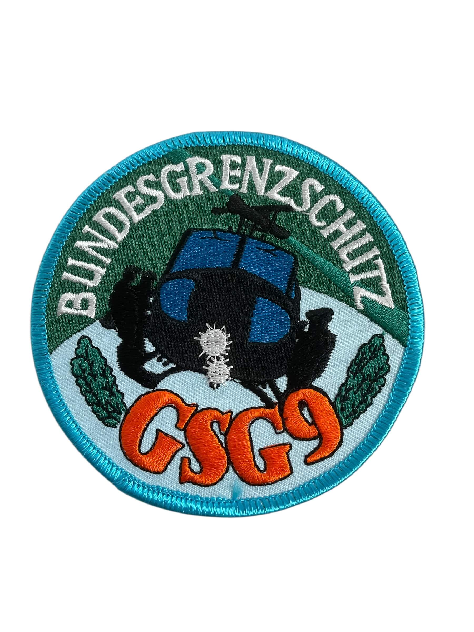 German for Federal Border Protection GSG 9 Elite Tactical Unit Helicopter Patch German for Federal Border Protection GSG 9 Elite Tactical Unit Helicopter Patch