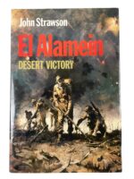 WW2 British El Alamein Desert Victory Used Hardcover Reference Book
