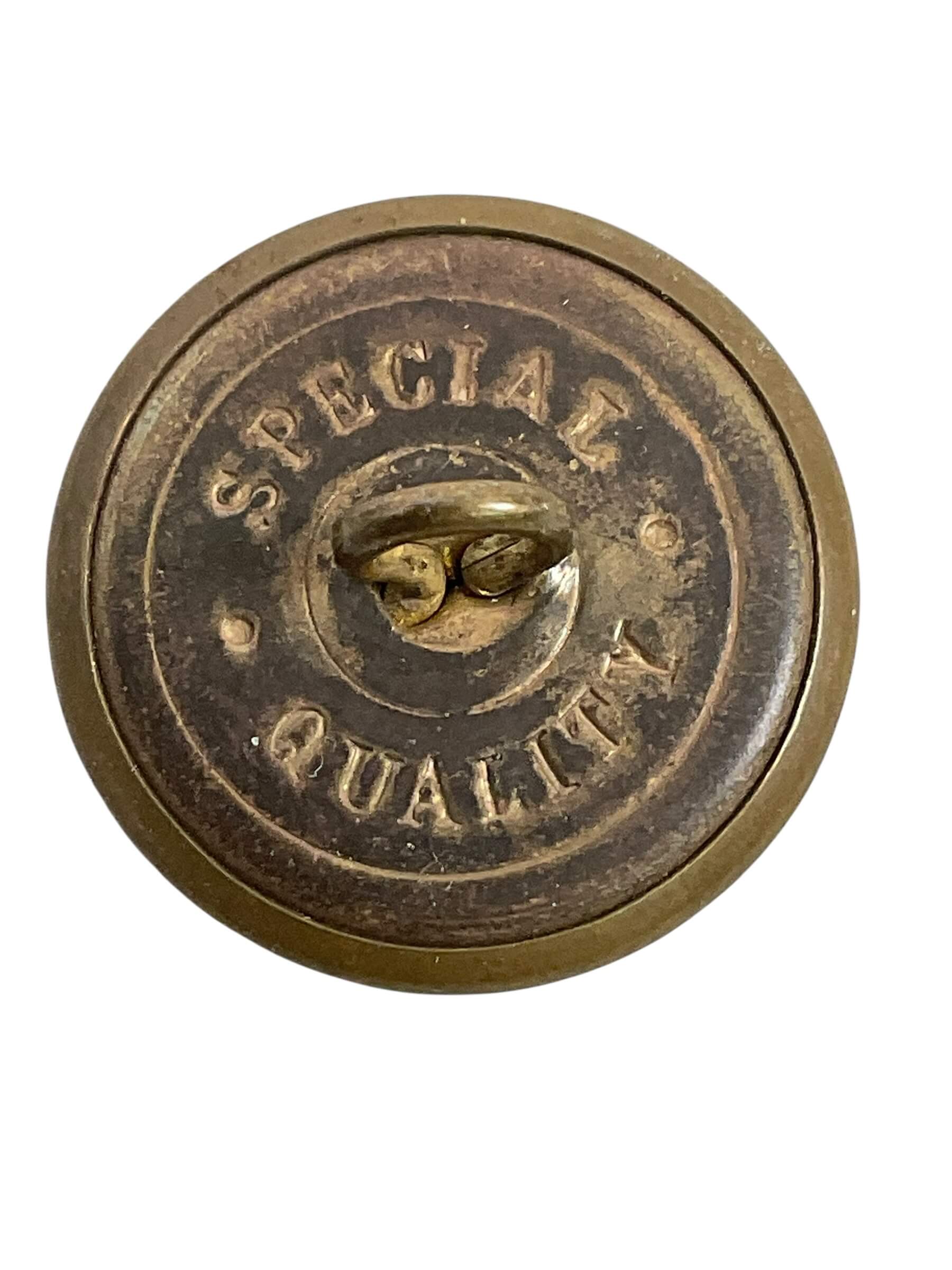 WW2 British Bridlington School OTC Yorkshire Brass Button WW2 British Bridlington School OTC Yorkshire Brass Button