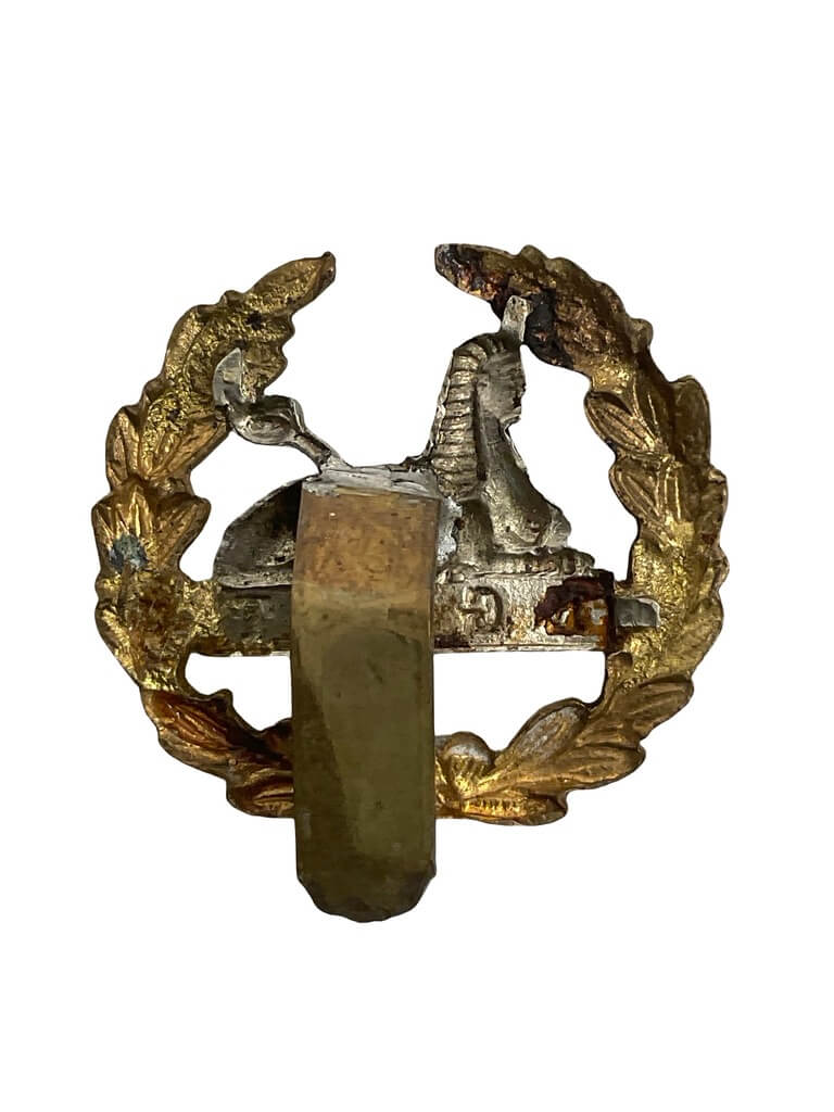 WW1 British BEF Gloucestershire Regiment Back Badge WW1 British BEF Gloucestershire Regiment Back Badge
