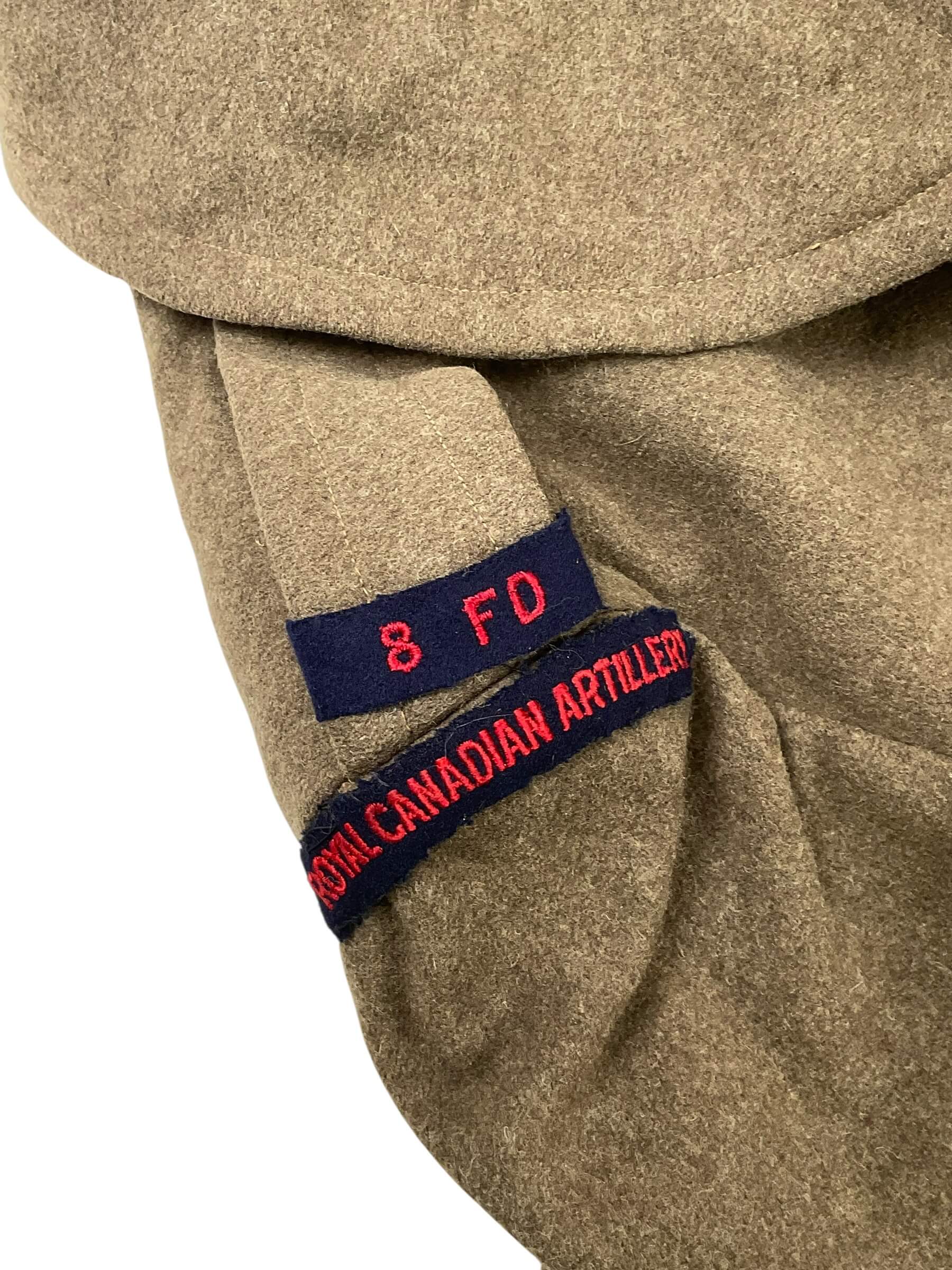 Canadian Army Korean War Greatcoat Dated 1951 Size 5 Canadian Army Korean War Greatcoat Dated 1951 Size 5