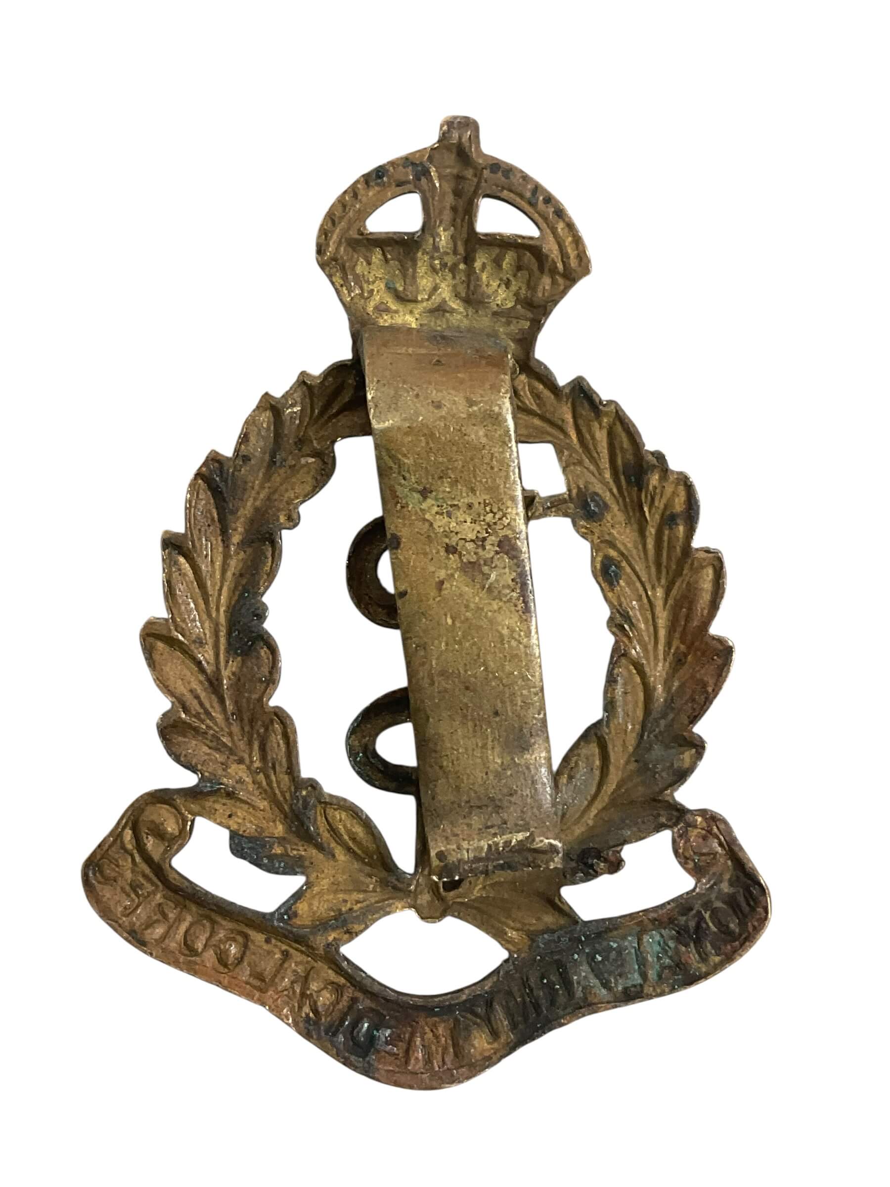 WW2 British Royal Army Medical Corps RAMC Cap Badge WW2 British Royal Army Medical Corps RAMC Cap Badge